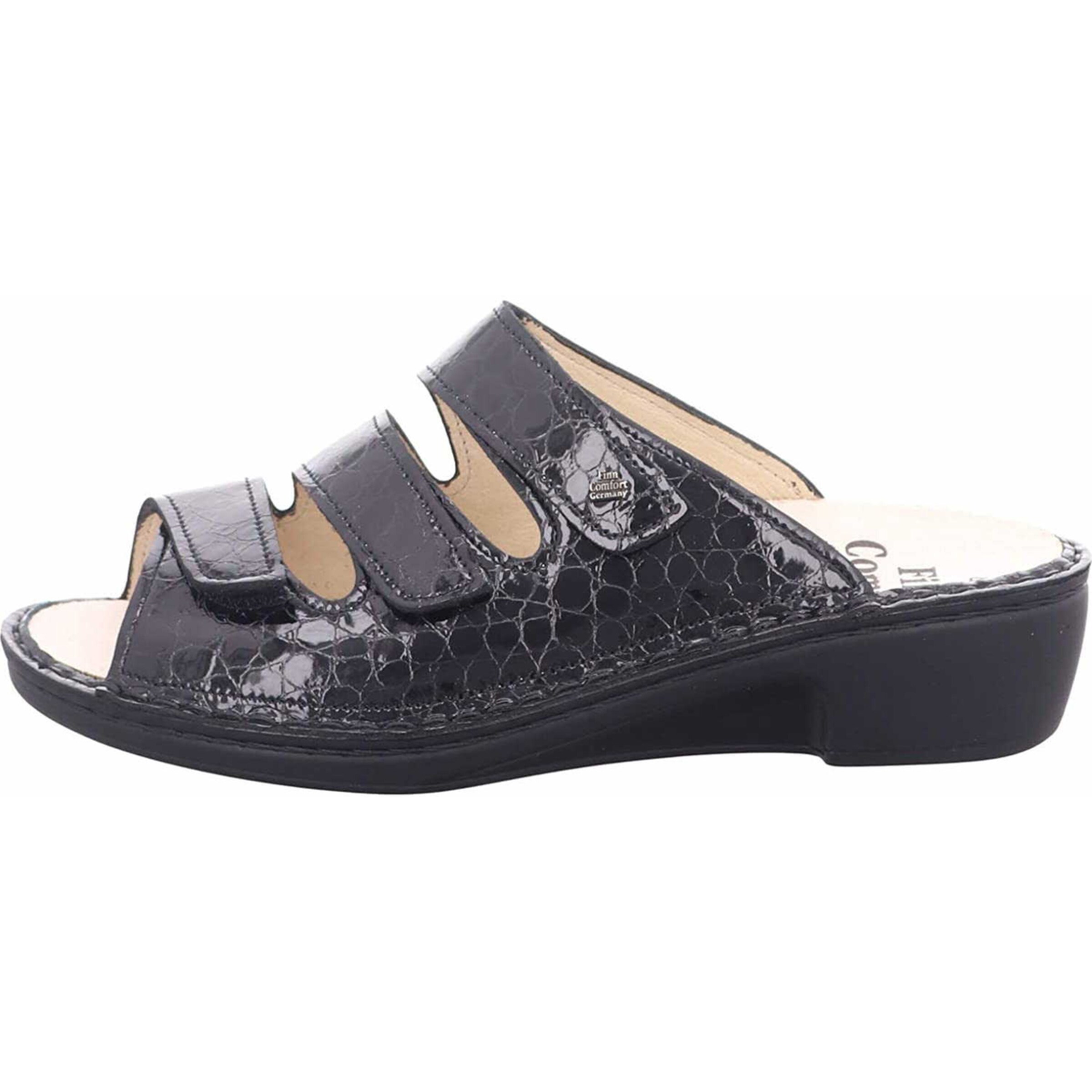 Finn Comfort Mule in Black