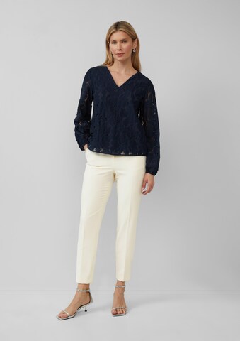 s.Oliver BLACK LABEL Bluse in Blau