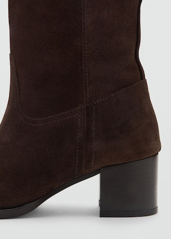 MANGO Boots 'Gallery' in Brown