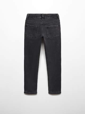 MANGO KIDS Slimfit Jeans 'Comfy' in Schwarz