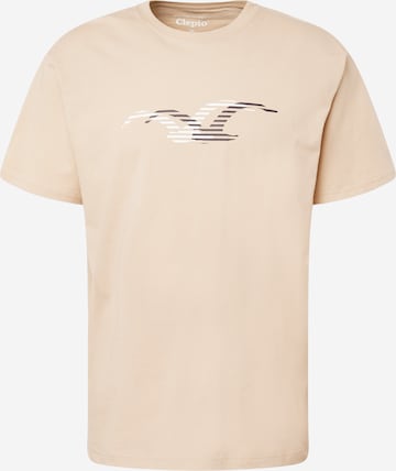 Cleptomanicx Shirt in Beige: front