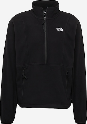 THE NORTH FACE Fleece Jacket in Black: front