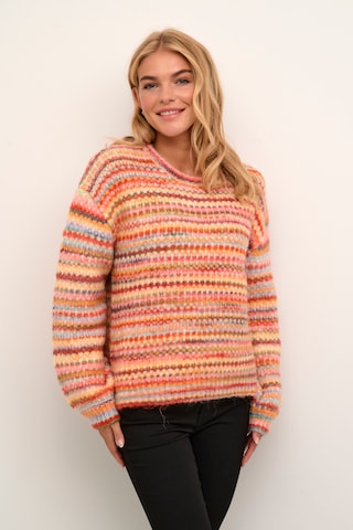 CULTURE Pullover 'Hazel' i blandingsfarvet