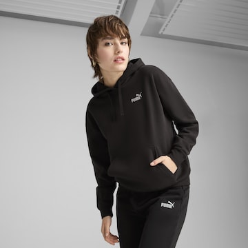 Sweat-shirt 'Essentials' PUMA en noir : devant