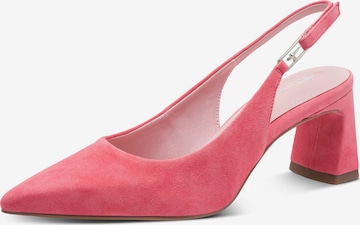 Tamaris Slingpumps in Pink: Vorderseite