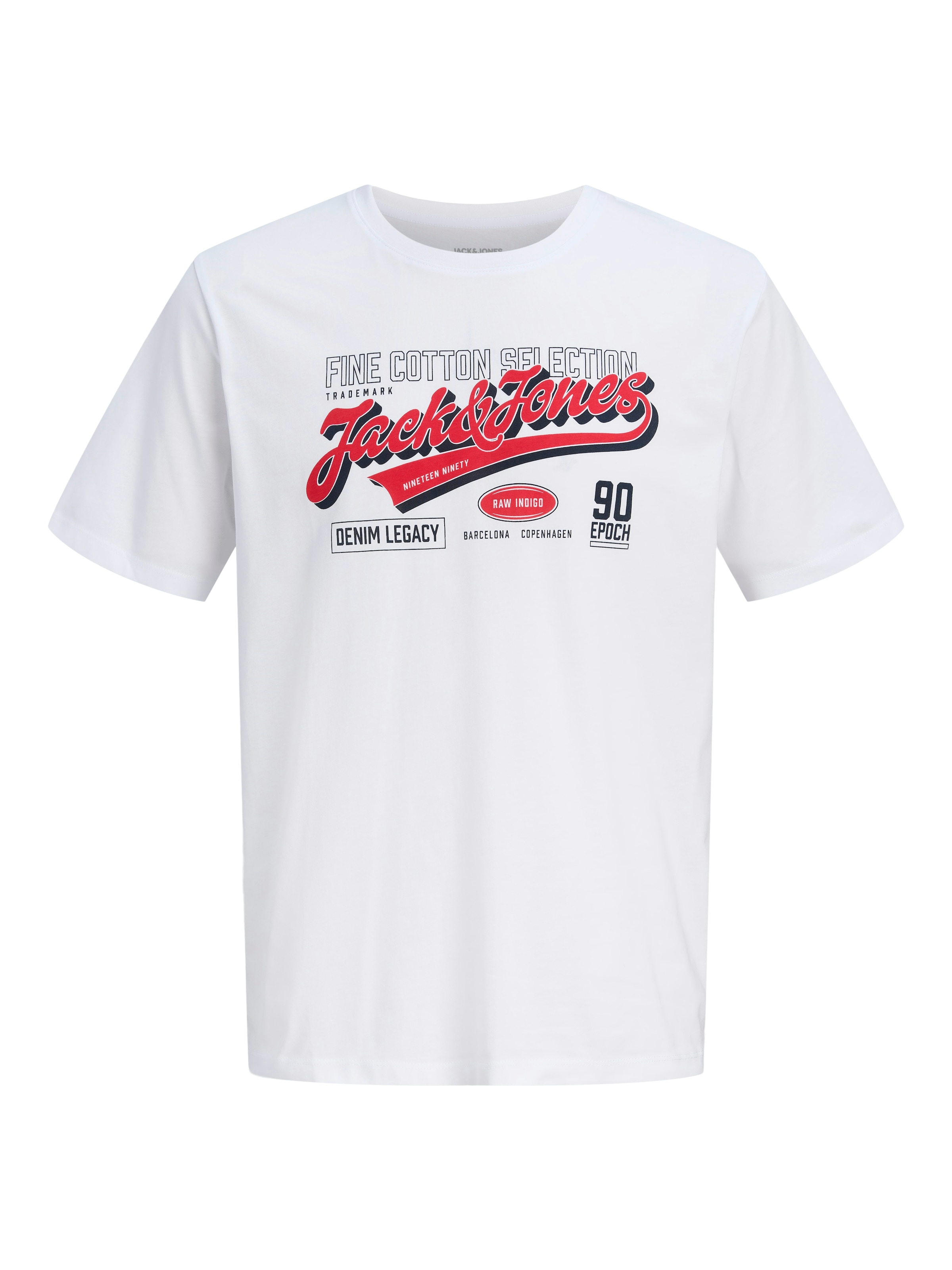 Maglietta di JACK & JONES in bianco: frontale