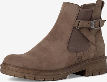 TAMARIS Chelsea Boots in Braun: predná strana