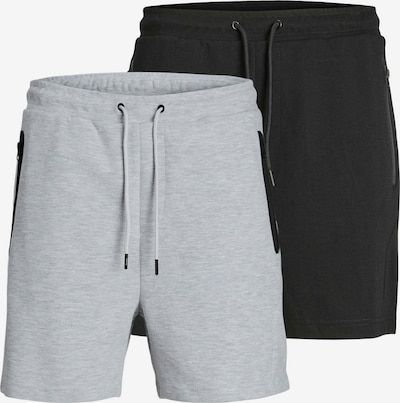 Kelnės 'JPSTGORDON FUSION' iš JACK & JONES, spalva – margai pilka / juoda, Prekių apžvalga