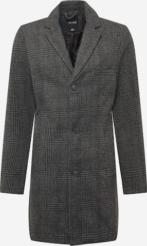 Only & Sons Ανοιξιάτικο και φθινοπωρινό παλτό 'JAYLON' σε μαύρο: μπροστά