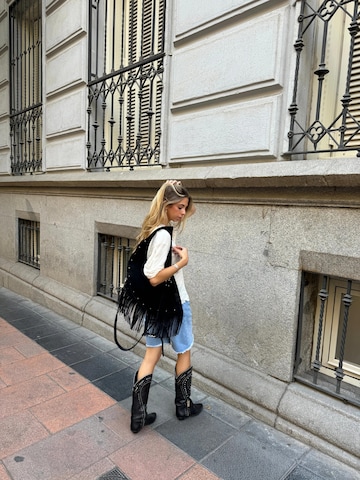 Borsa a spalla 'D Boho Bag' di MAS1 in nero