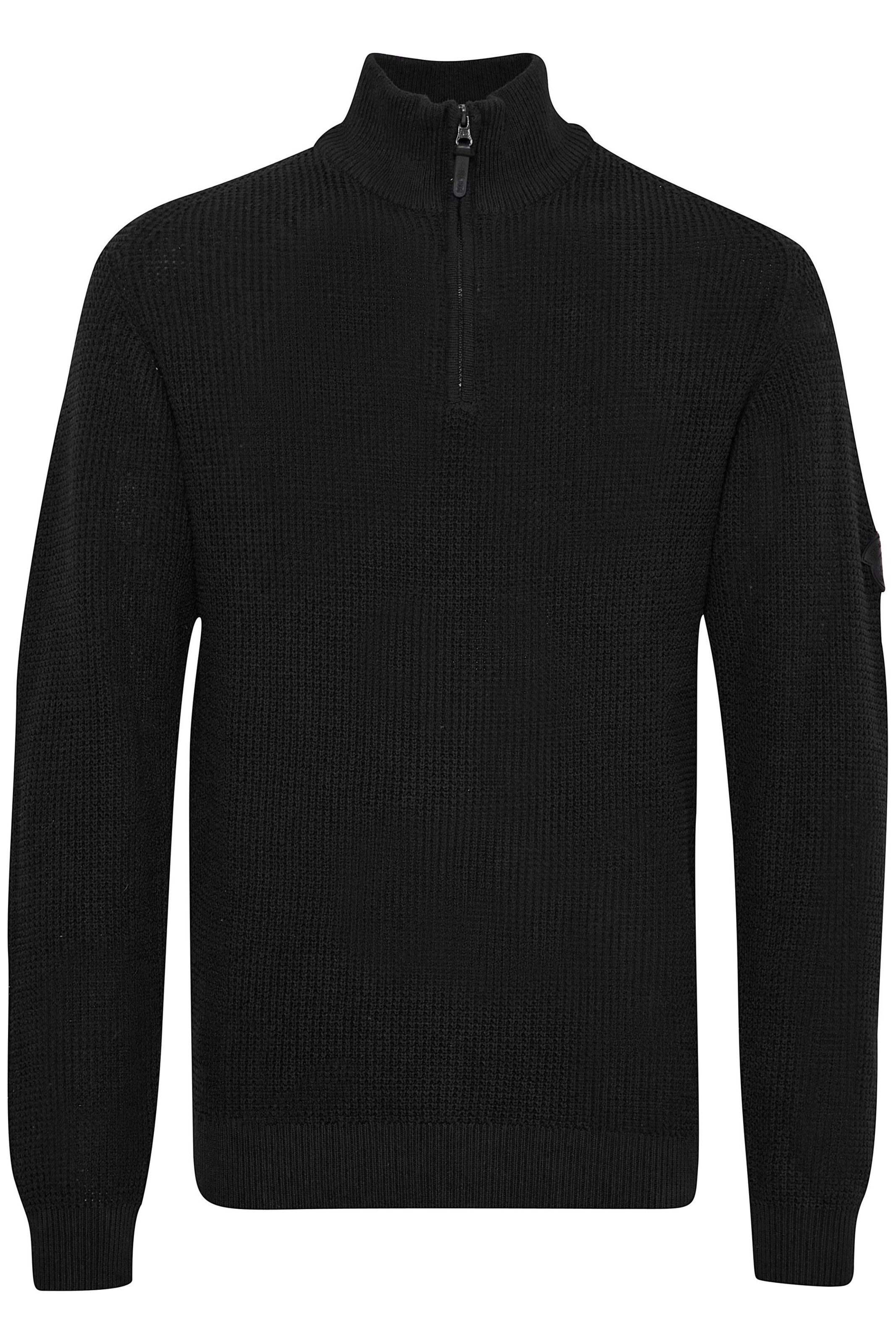 INDICODE JEANS Pullover in Schwarz: Vorderseite