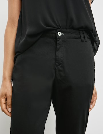 TAIFUN Regular Chino trousers in Black