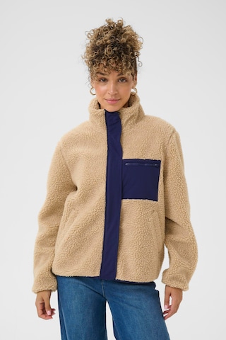 Love Copenhagen Fleece jacket 'Vigga' in Beige: front