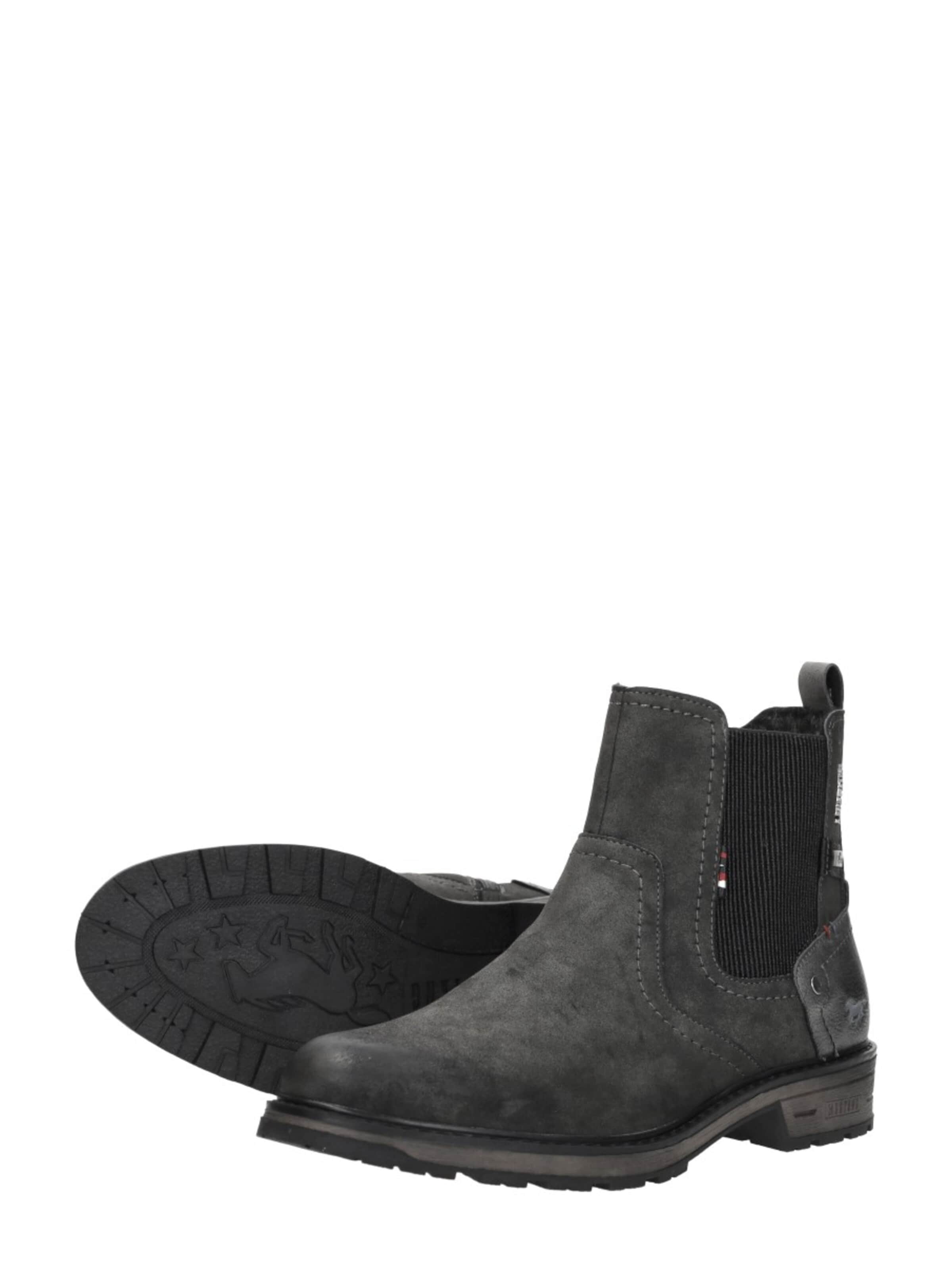 MUSTANG Chelsea boots 'Enkellaarzen' in Grijs