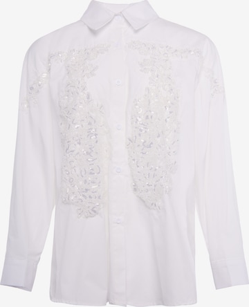 usha WHITE LABEL - Blusa em branco: frente
