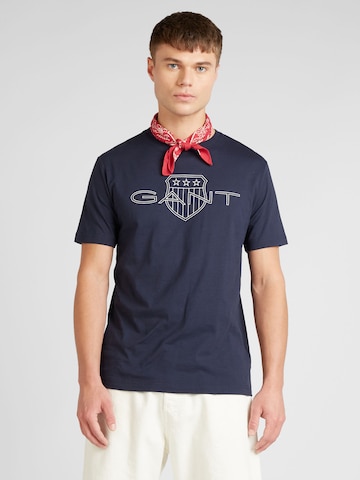 GANT Shirt in Blauw: voorkant