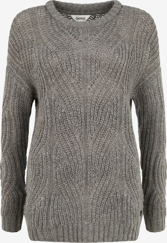 Oxmo Pullover 'Chiara' in Grau: predná strana