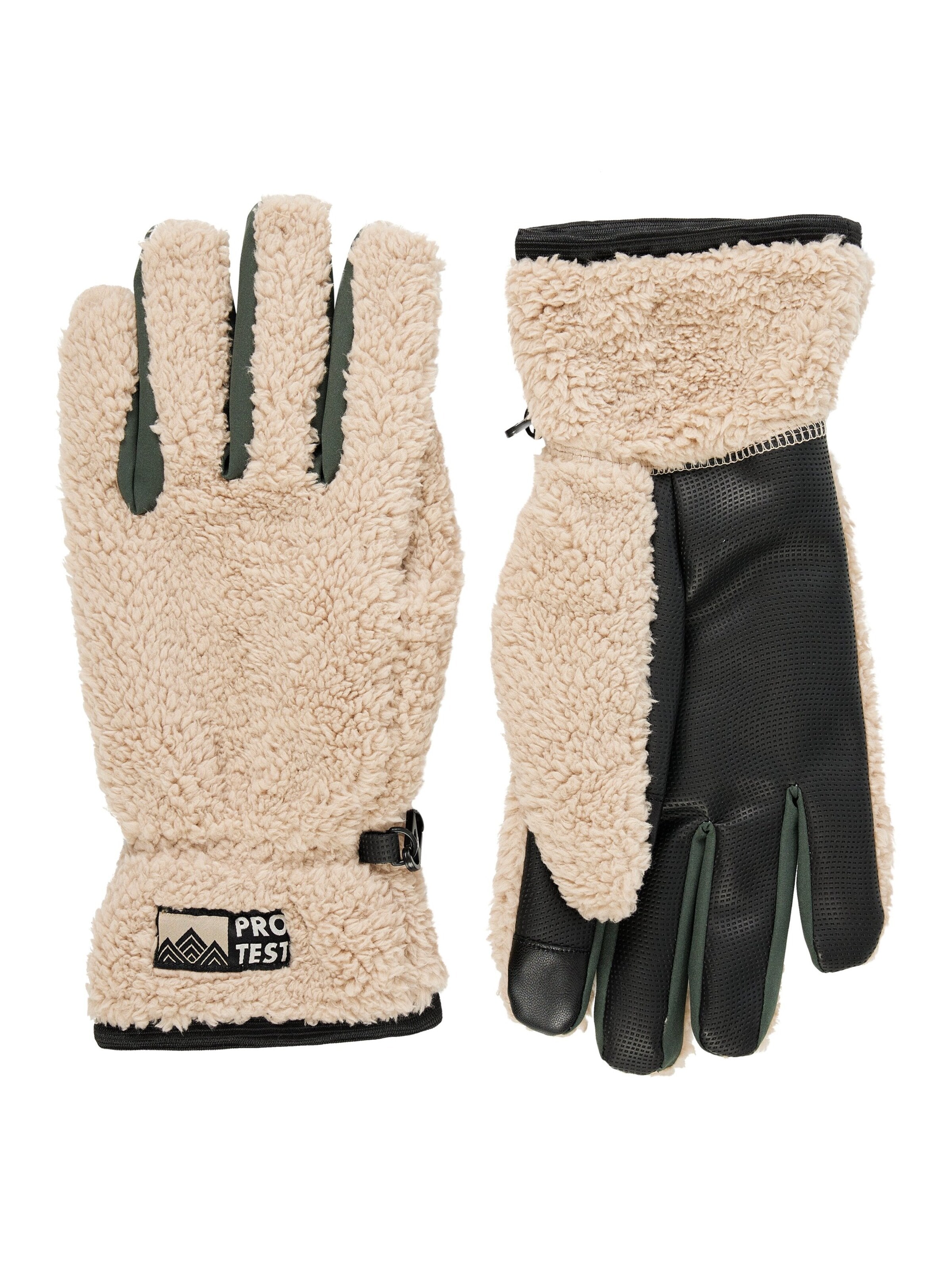 Gants de sport 'PRTHybrid' PROTEST en marron : devant