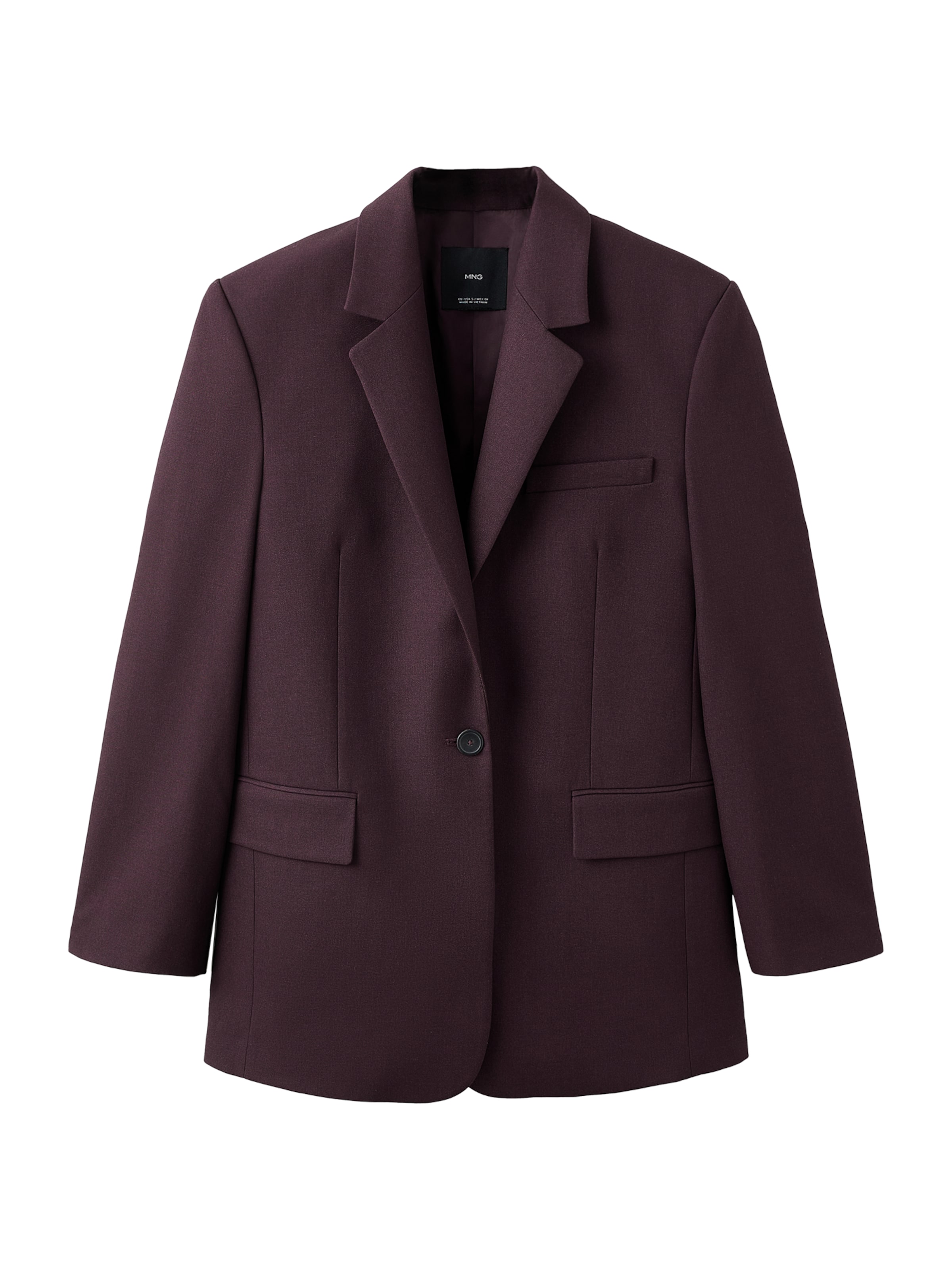 MANGO Блейзър 'Hidra' в червено: отпред