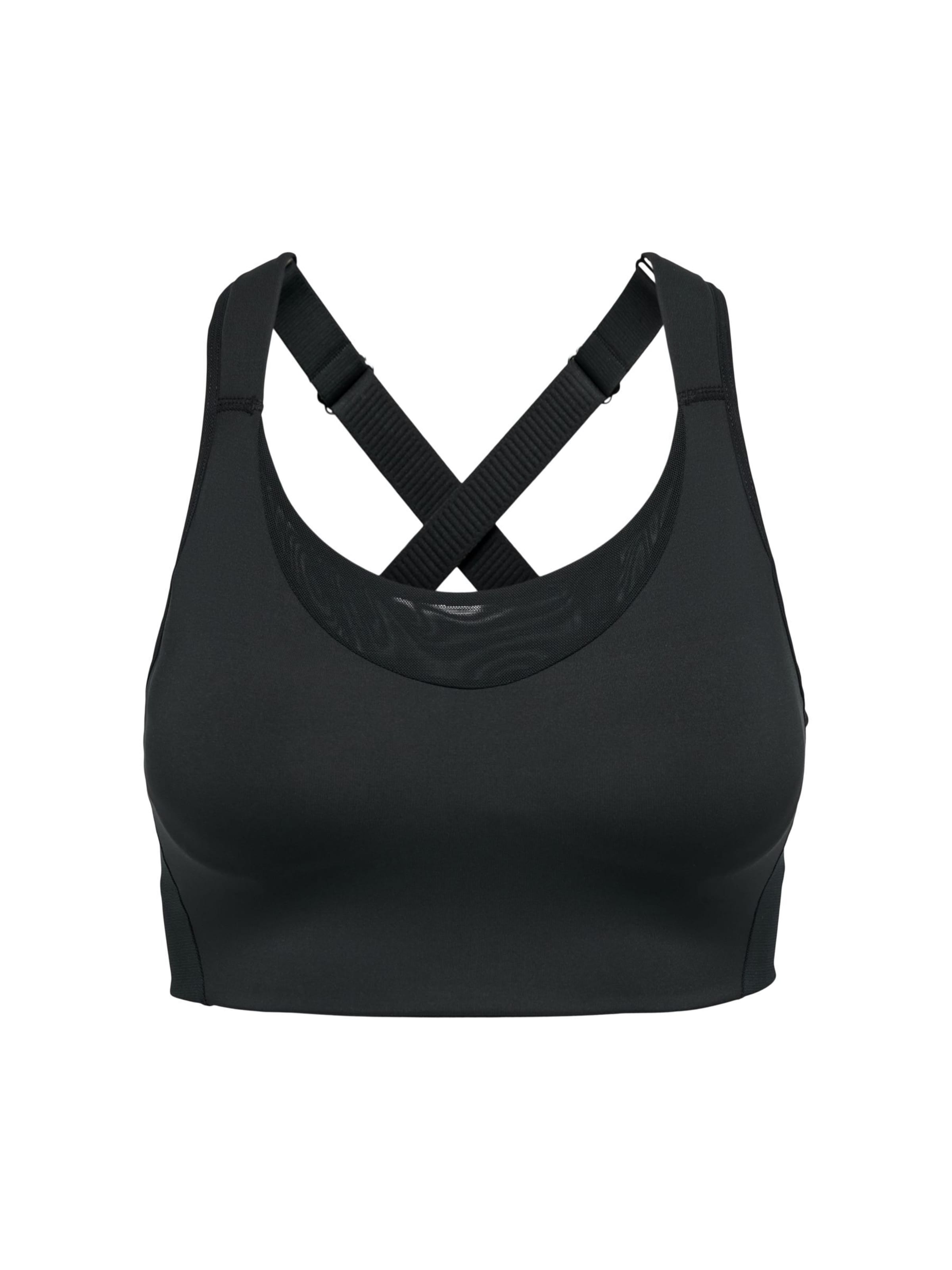 ONLY PLAY Bralette Sports bra 'Opal' in Black: front