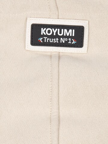 Koyumi Sweatshirt 'Free your Neck' in Beige