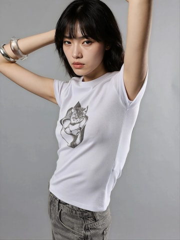 T-shirt Busem en blanc