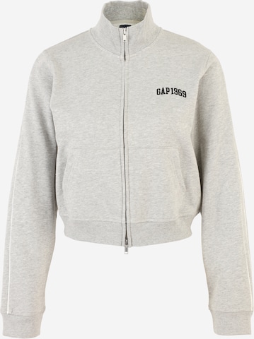 Gap Tall Суичъри с качулка в сиво: отпред