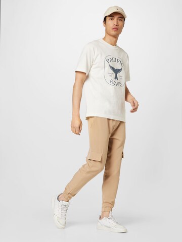 Hailys Men Tapered Cargohose 'Julius' in Beige