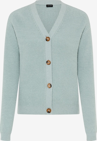 LAURA SCOTT Strickjacke in Grün: Vorderseite