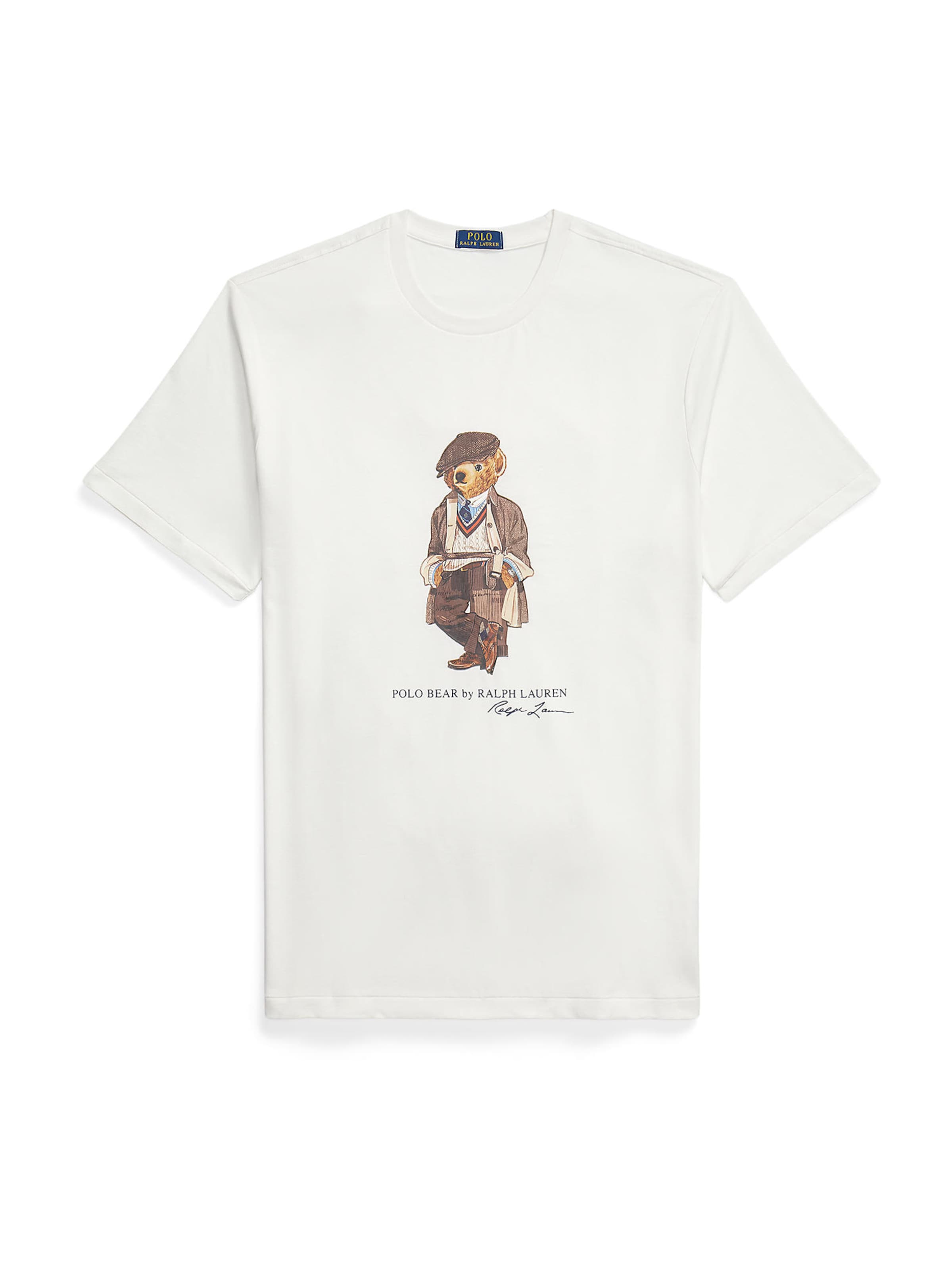 Polo Ralph Lauren Big & Tall Tričko – bílá: přední strana