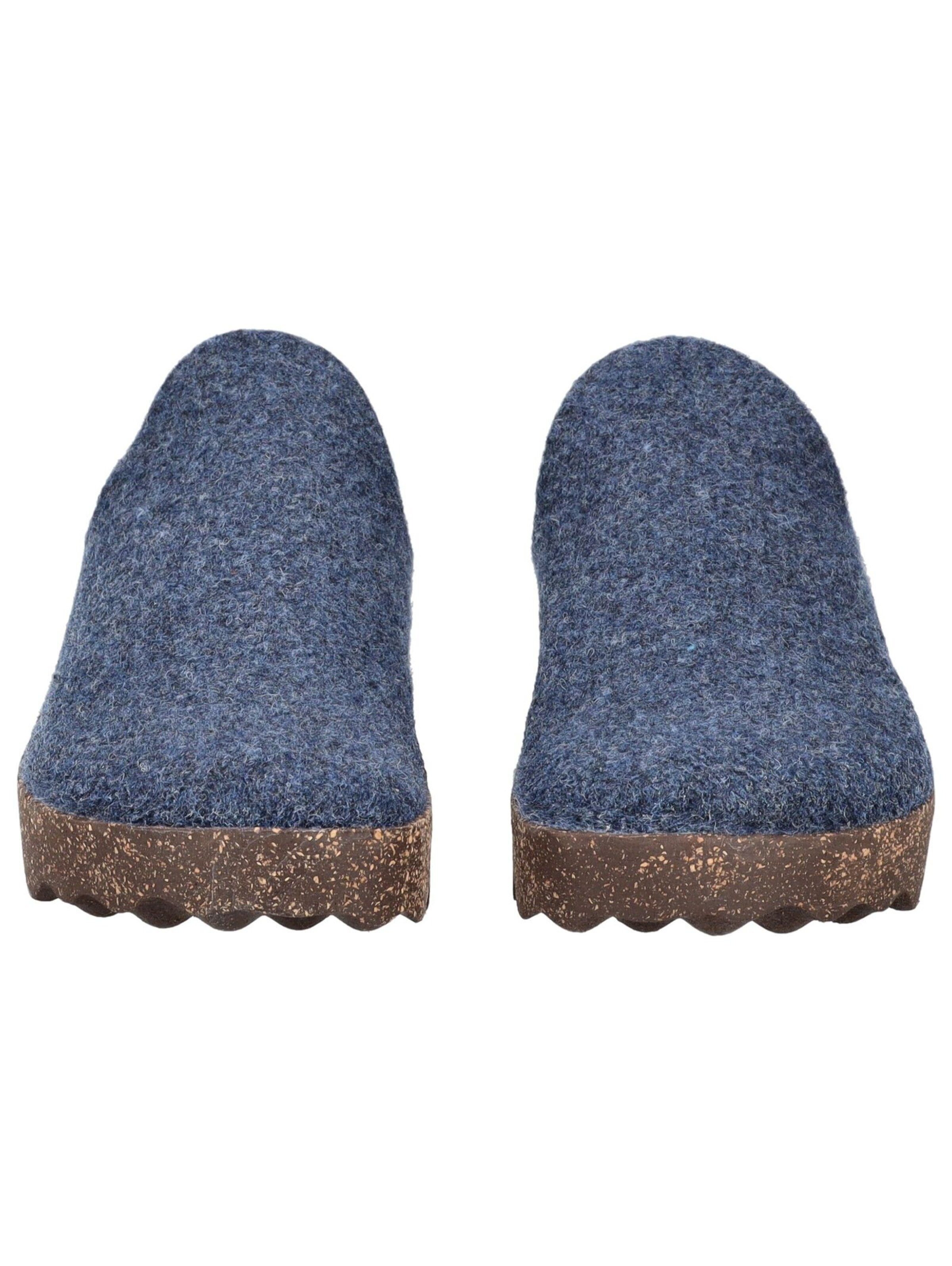 Pantoufle Asportuguesas en bleu