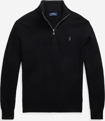 Pull-over Polo Ralph Lauren en noir : devant