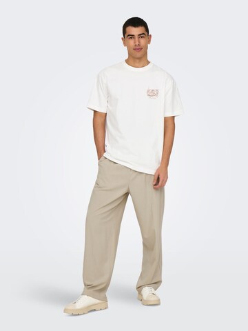 Only & Sons Regular Hose  'DAVE' in Grau