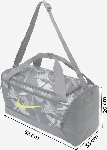 NIKE Sportovní taška 'BRASILIA 9.5' – šedá