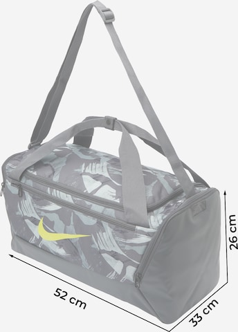 NIKE Sports Bag 'BRASILIA 9.5' in Grey