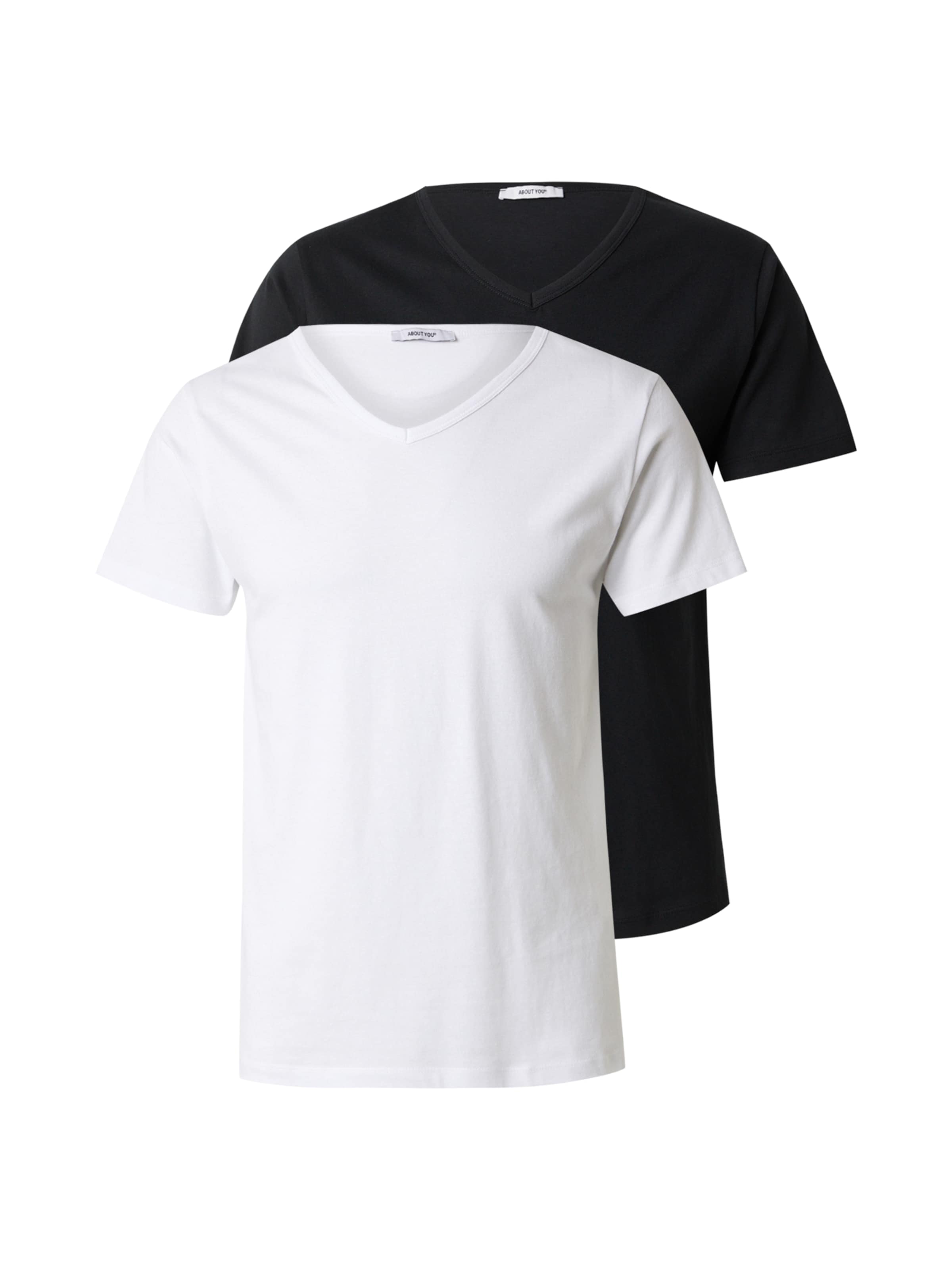 ABOUT YOU Shirt 'Rasmus' in Black: front