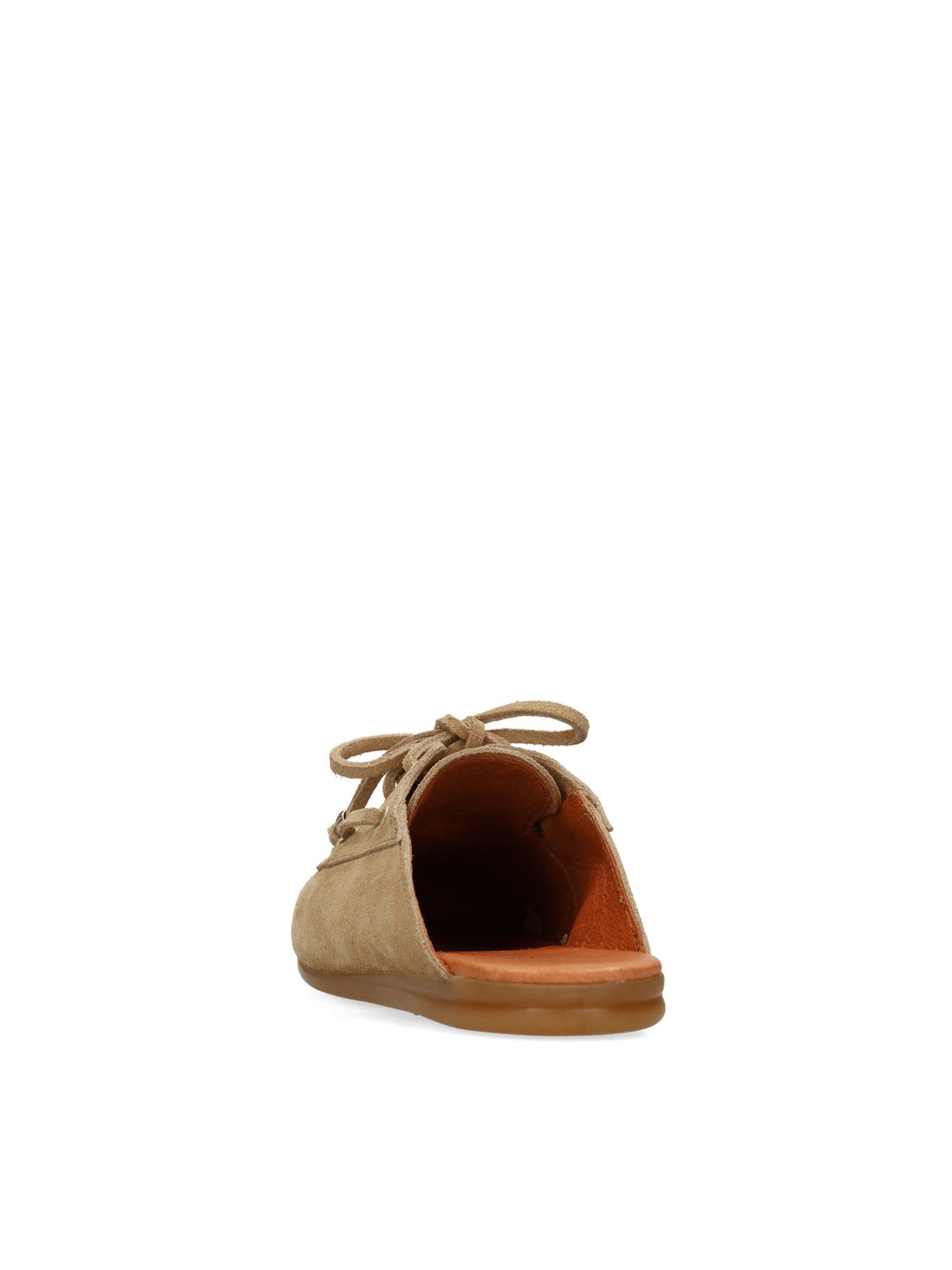 MANFIELD Pantolette in Braun