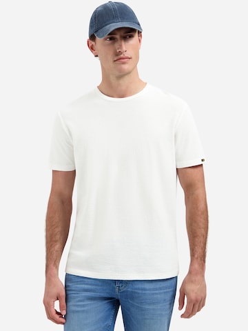 No Excess Shirt in White: front