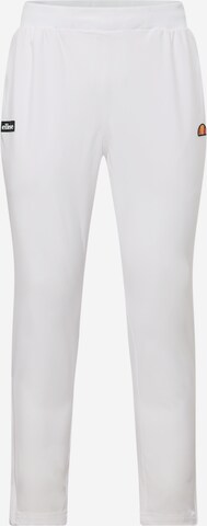 ELLESSE Normalny krój Spodnie 'Debilly' w kolorze biały: przód