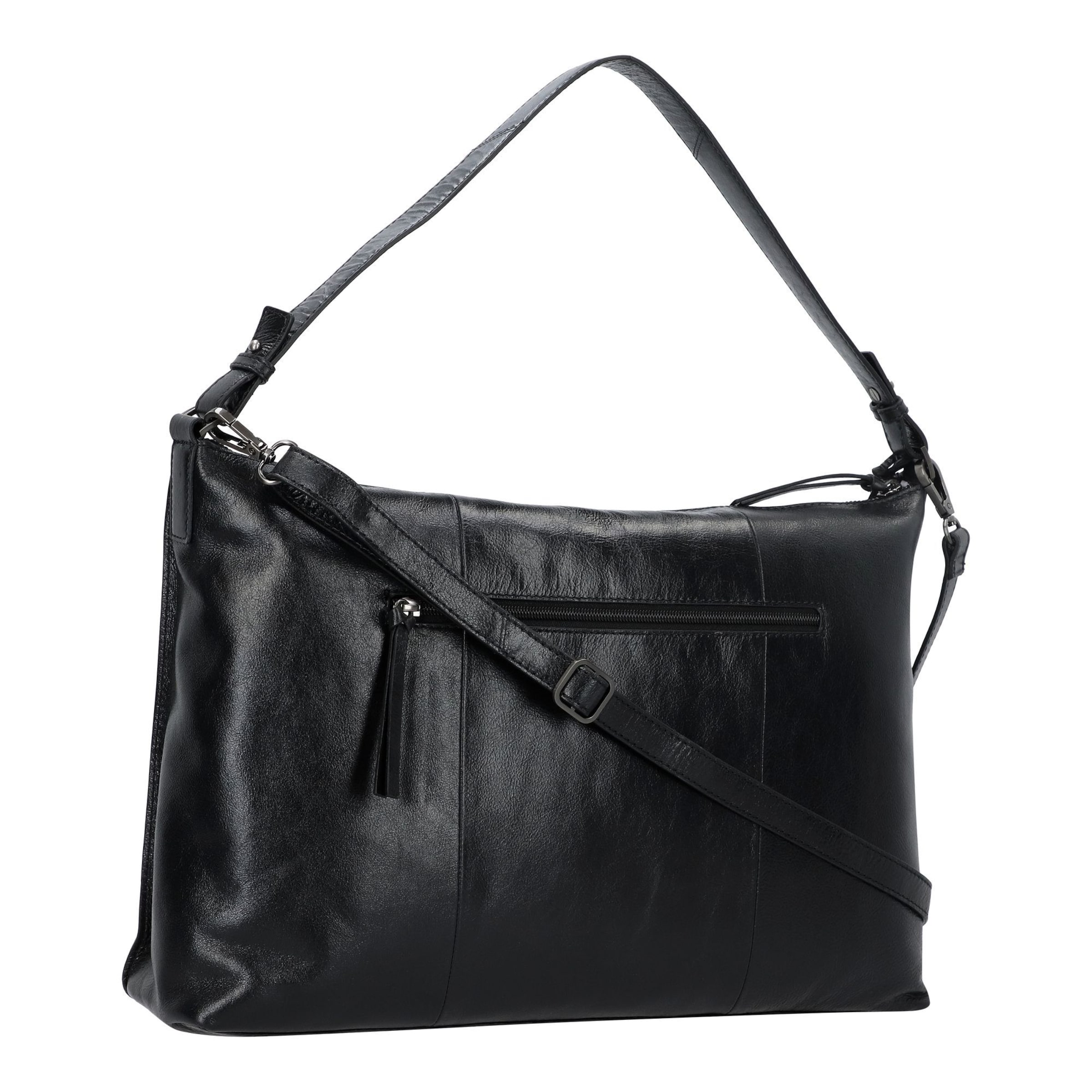 Sac bandoulière 'Creased Crystal' Burkely en noir