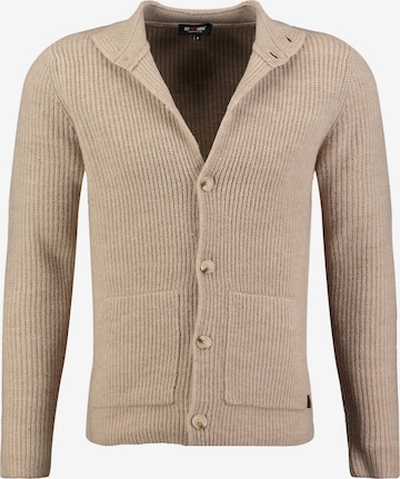 Key Largo Gebreid vest 'KLLUZERN' in Beige: voorkant