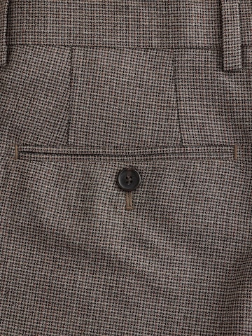 Next Slimfit Pantalon 'Signature' in Bruin