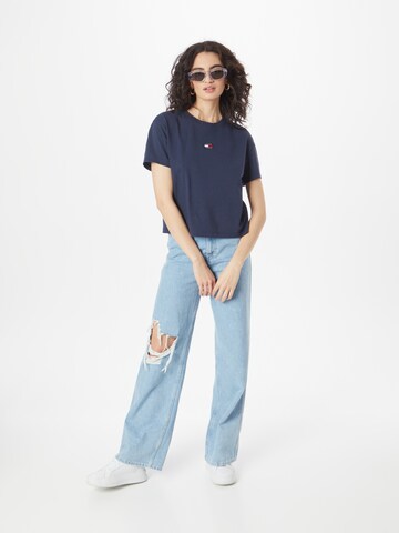 Tommy Jeans Shirts 'Classic' i blå