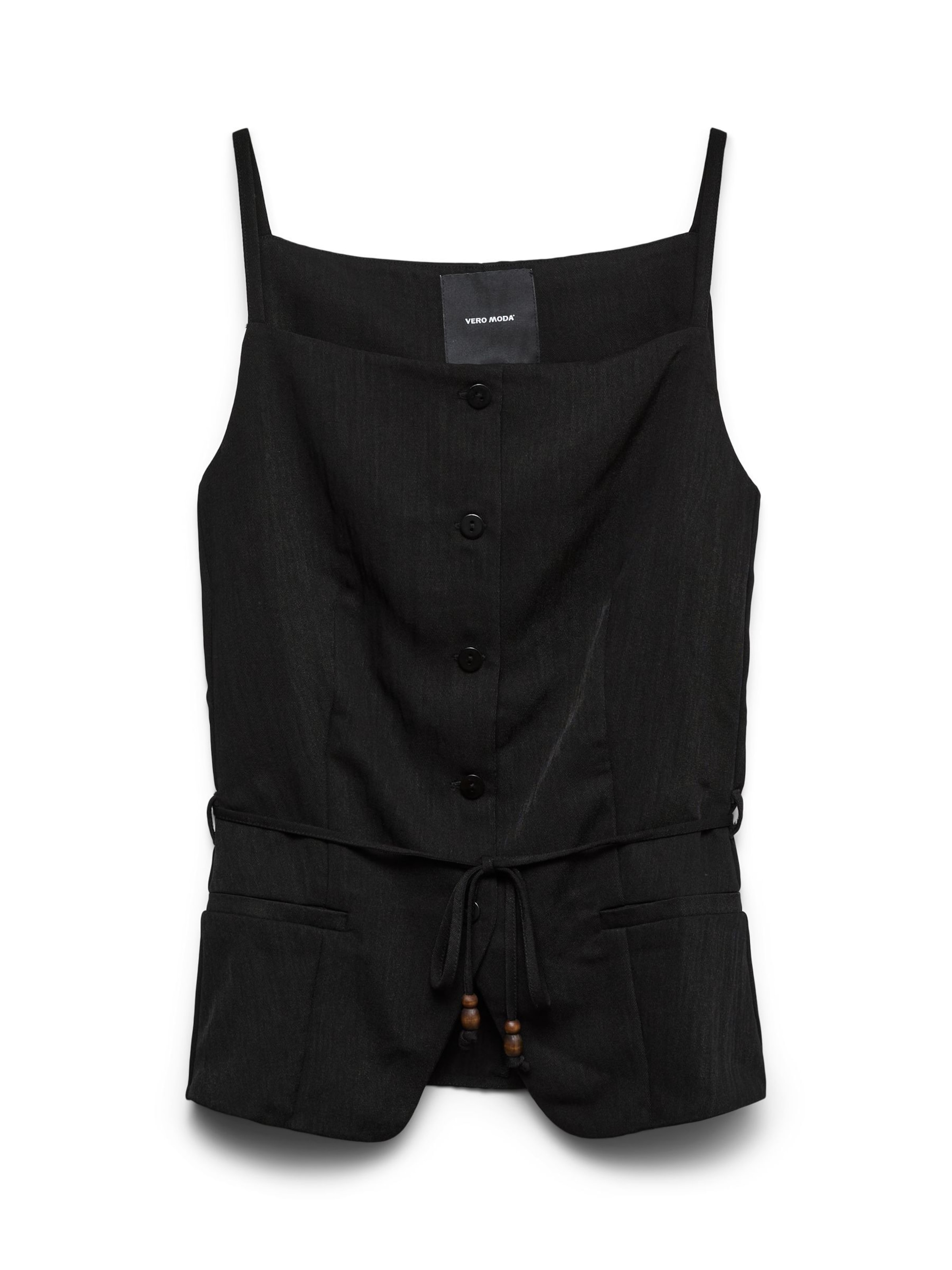Gilet di VERO MODA in nero: frontale