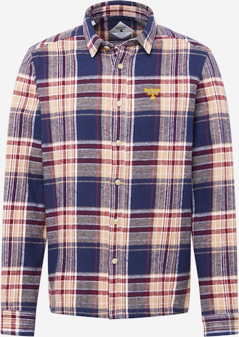 Barbour Beacon Regular fit Button Up Shirt in Blue: front