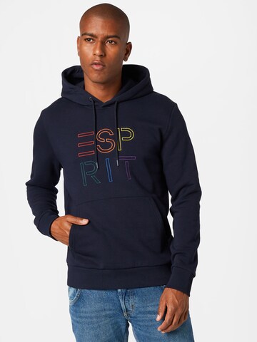 ESPRIT Sweatshirt in Blue: front