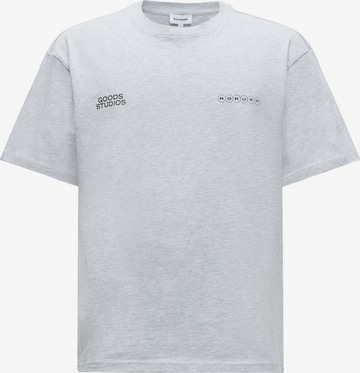 T-Shirt 'STUDIOS' BALMOHK en gris : devant
