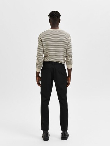 SELECTED HOMME Slimfit Chino in Zwart