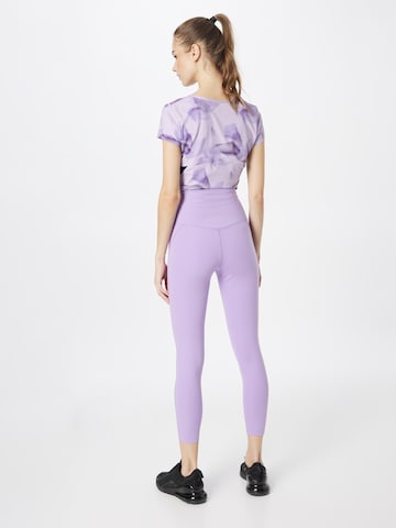 Girlfriend Collective Skinny Sporthose in Lila