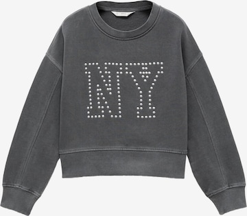 MANGO KIDS Collegepaita 'NYSET' värissä harmaa: etupuoli